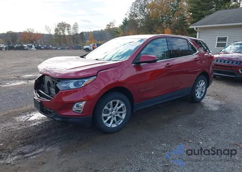 2019 Chevrolet Equinox Lt из США, поврежденный, VIN 2GNAXUEV3K6189417
